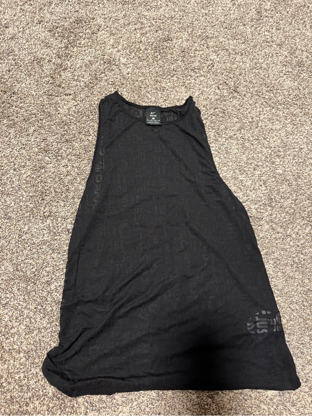 Nike Black Tank Top